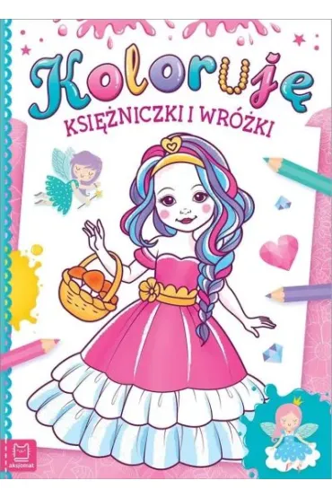 Koloruj� ksi�niczki i wr�ki