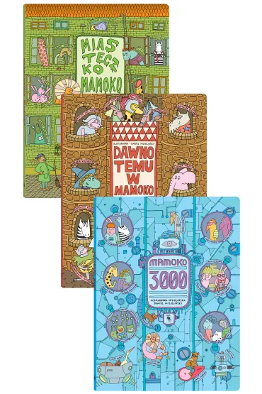 Pakiet: Miasteczko Mamoko, Dawno temu w Mamoko, Mamoko 3000 - Aleksandra Mizieli�ska, Daniel Mizieli�ski