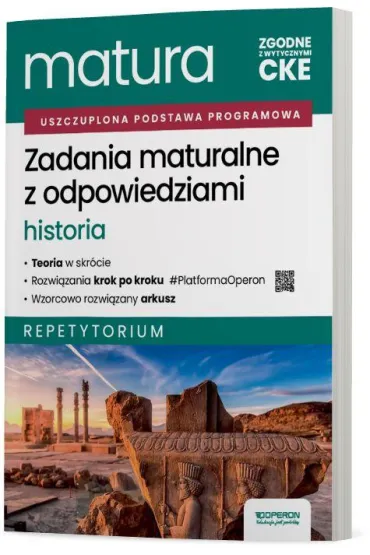 Pakiet Matura 2026. Historia. Zakres rozszerzony: Teoria do matury. Vademecum, Zadania maturalne z odpowiedziami. Repetytorium, Arkusze maturalne z rozwi�zaniami krok po kroku