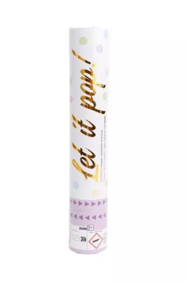 Amscan Armatka konfetti mix kolor�w pastel papier okr�g�y