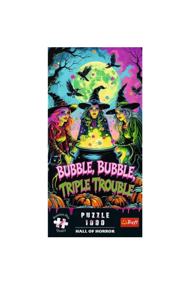 Puzzle 1000 Hall of Horror Czarownice TREFL