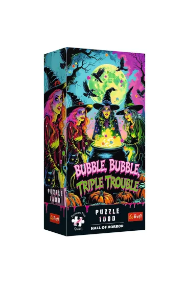 Puzzle 1000 Hall of Horror Czarownice TREFL