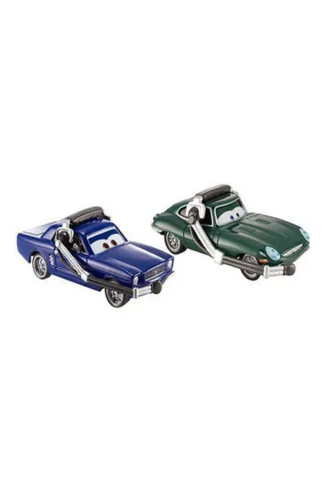 Auta 2-pak - Brent Mustangburger i David Hobbscapp * Mattel