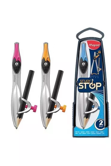 Maped Cyrkiel Study Stop + o��wek