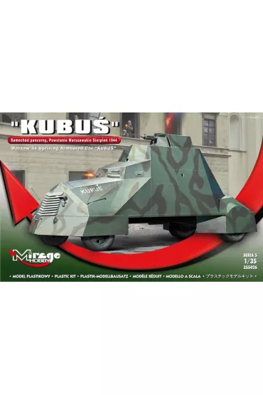 Samoch�d Pancerny Kubu� Powstanie Warszawskie 1944 Mirage Hobby