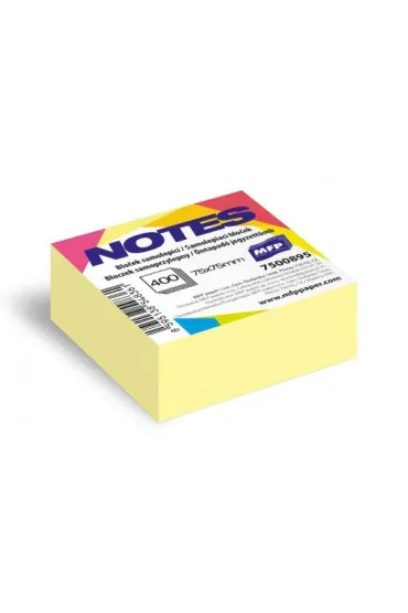 MFP Karteczki samoprzylepne 7,5x7,5 400k ��ty pastel