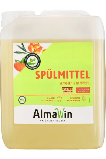 Almawin P�yn do mycia naczy� rokitnikowo-mandarynkowy (koncentrat) eco 5 l