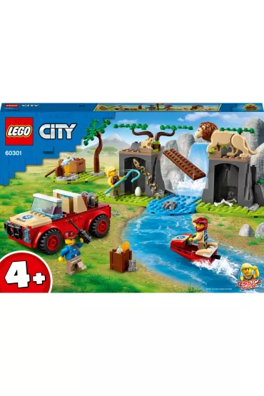 LEGO City Teren�wka ratownik�w dzikich zwierz�t 60301