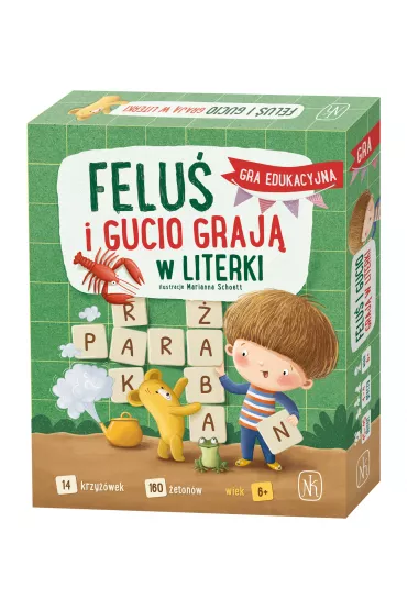 Felu� i Gucio graj� w literki - Magdalena Kr�l, Marcin  Dudek