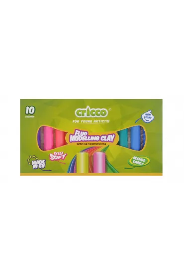 Cricco Modelina fluorescencyjna 10 szt.