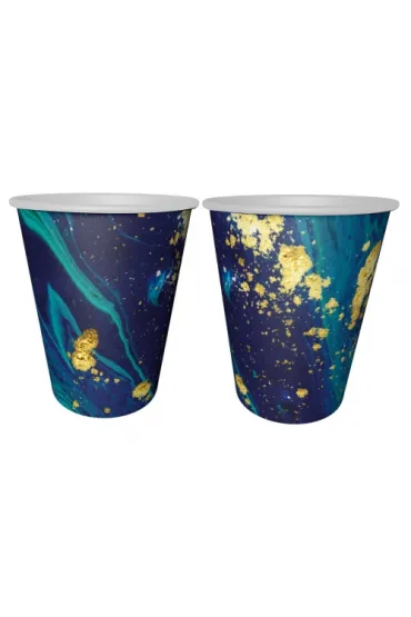 Godan Kubeczki papierowe Midnight Blue 240 ml 6 szt.