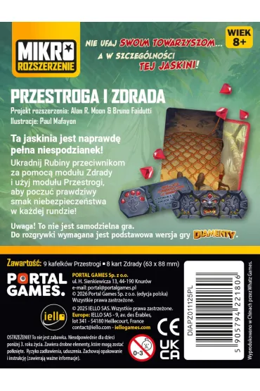 Diamenty: Przestroga i Zdrada Portal Games