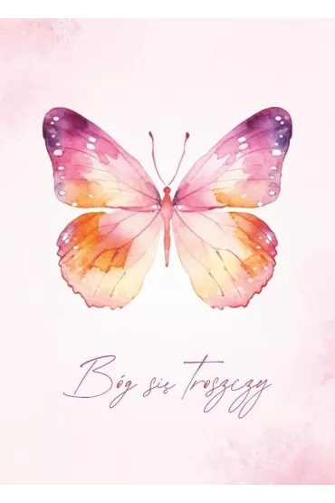 Koinonia Karnet - B�g si� troszczy - motyl