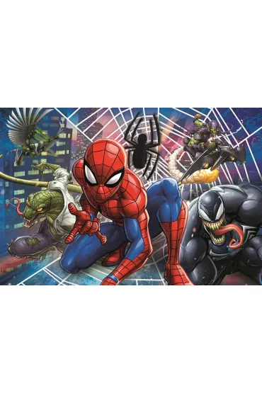 Puzzle 60 el. Maxi SuperColor. Spider-man Clementoni