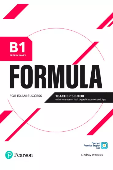 Formula. B1 Preliminary. Teacher's Book with Presentation Tool + App + Ksi��ka w wersji cyfrowej - Lindsay Warwick