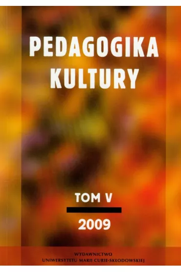 Pedagogika kultury Tom 5 z p�yt� CD