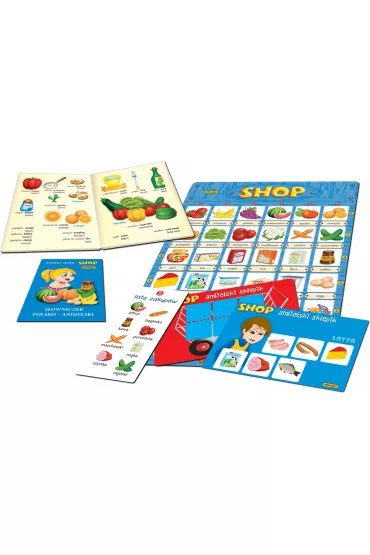 Shop. Angielski sklepik. Gra z nauk� j�zyka angielskiego Adamigo