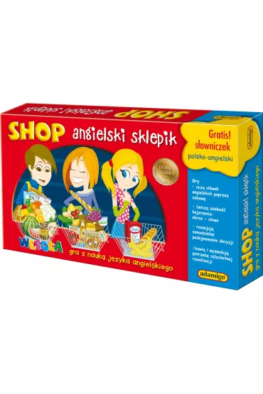Shop. Angielski sklepik. Gra z nauk� j�zyka angielskiego Adamigo