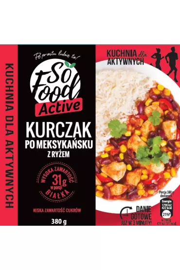 So Food Kurczak po meksykasku z ryem 380 g