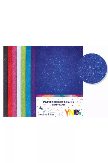 Noster Papier dekoracyjny brokatowy NC-01