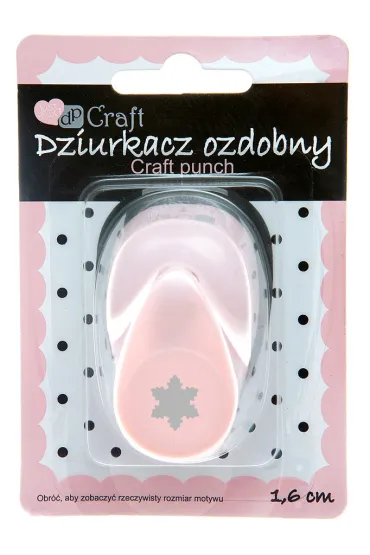 Dalprint Dziurkacz ozdobny 1,6cm �nie�ynka