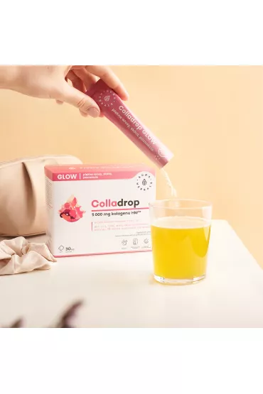 Aura Herbals Colladrop Glow kolagen morski 5000 mg Suplement diety 30 x 6.2 g