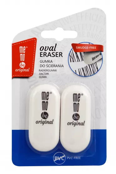 MemoBe Gumka do mazania Oval 2 szt.