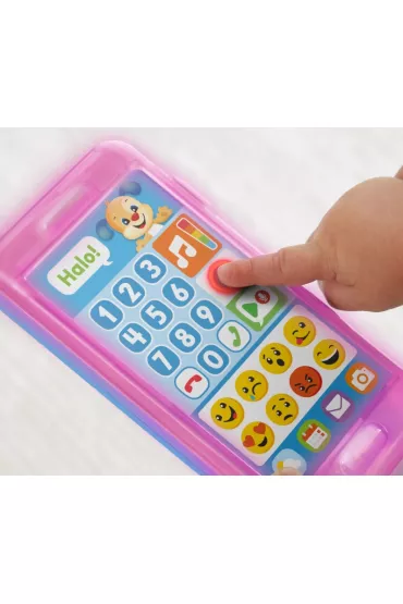 Fisher-Price Laugh&Learn. Ucz�cy smartfonik Szczeniaczka "Nagraj wiadomo��" FPR18 Mattel