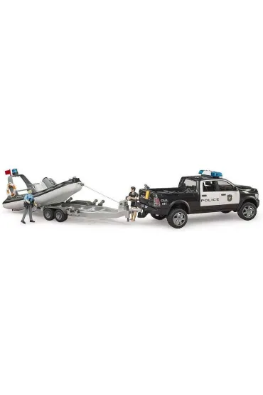 Dodge RAM 2500 Policyjny Pikap z �odzi� Bruder
