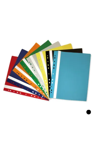 Panta Plast Skoroszyt A4 PP z europerforacj� czarny 20 szt.