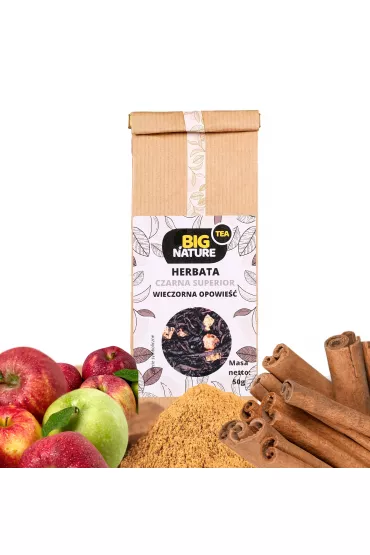 Big Nature Herbata czarna Superior Wieczorna Opowie�� 50 g