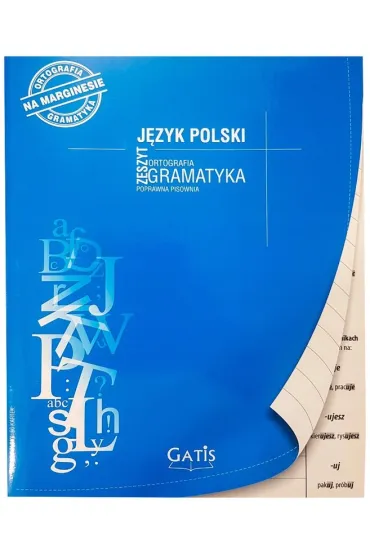 Gatis Zeszyt A4 Polski Ortografia i gramatyka linia 56 kartek