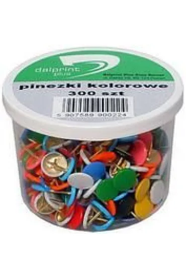 Dalprint Pinezka kolorowa economy 300 szt.