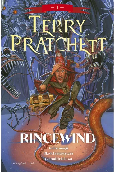 Rincewind. Tom 1 (Kolor magii, Blask fantastyczny, Czarodzicielstwo) (barwione brzegi) - Terry Pratchett