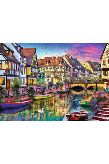 Puzzle 2000 el. Colmar, Francja Trefl