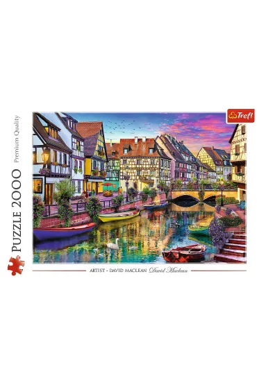 Puzzle 2000 el. Colmar, Francja Trefl