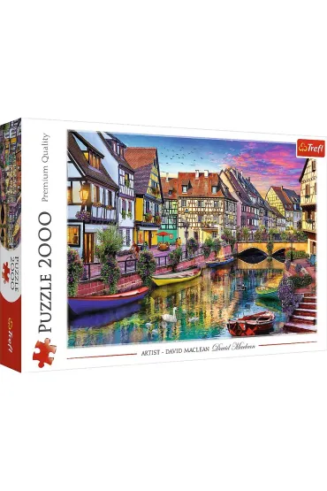 Puzzle 2000 el. Colmar, Francja Trefl