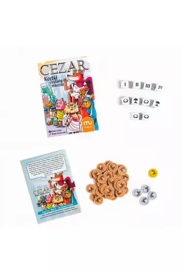 Cezar. Kostki zostay rzucone - Reiner Knizia