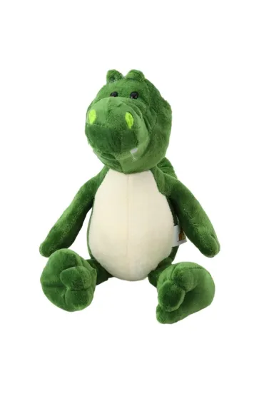 Krokodyl pluszowy zielony 25cm LeanToys