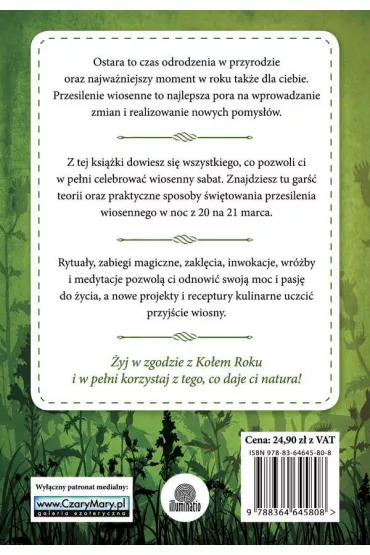 Ostara. Rytua�y, przepisy i zakl�cia na r�wnonoc wiosenn� - Kerri Connor