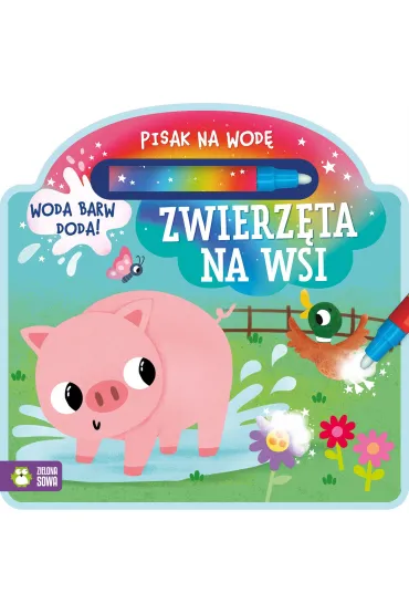 Zwierz�ta na wsi. Pisak na wod�