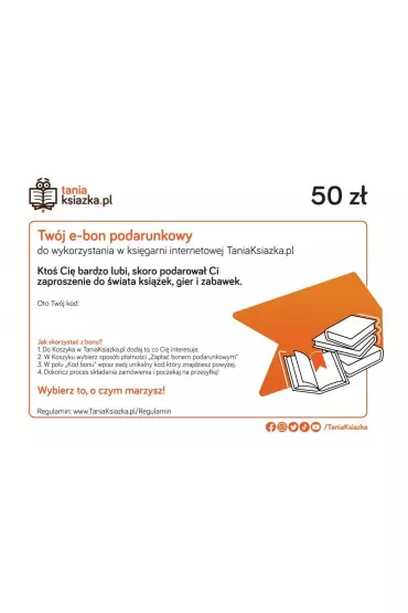 TanioKsikowy e-Bon Podarunkowy o wartoci 50 z