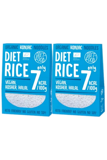 Diet-Food Makaron konjac rice Zestaw 2 x 300 g Bio