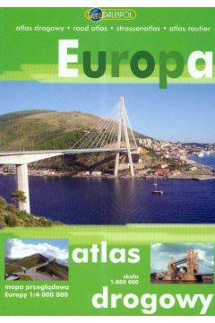 Europa Atlas drogowy 1:800 000