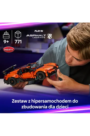LEGO Technic Hipersamoch�d Bugatti Chiron Pur Sport 42222
