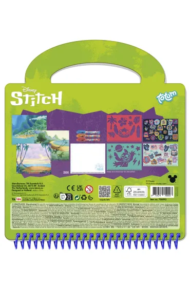 Zestaw kreatywny Designer Activity Book Disney Stitch Totum