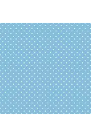 Serwetki Lunch Daisy - White Dots on Blue SDOG036804