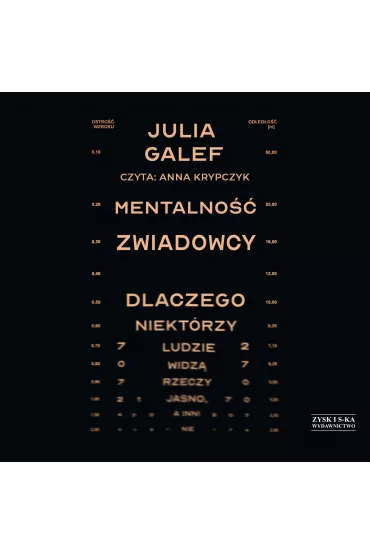 Mentalno zwiadowcy audiobook CD - Julia Galef