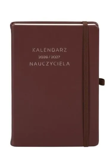 Kalendarze szkolne Kalendarz Nauczyciela 2026/27 A5 Br�zowy
