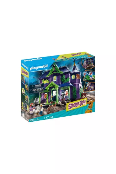 Zestaw z figurkami Scooby-Doo 70361 Przygoda w domu z duchami